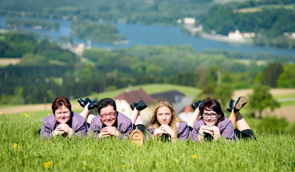 v.l.n.r.: Regina Gruber, Angela Käferböck, Anna Schweighofer, Julia Strobl